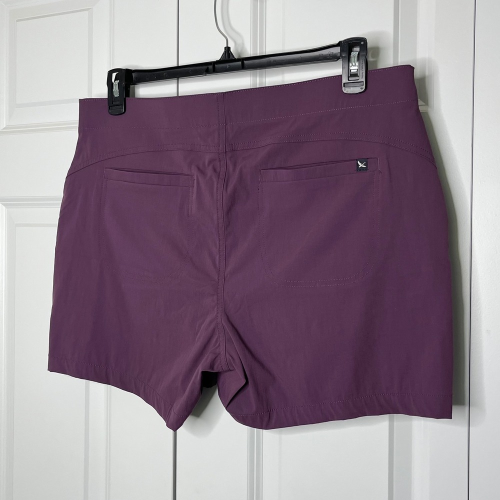 Eddie Bauer Horizon Guide Hiking Shorts Purple‎ Women's Size 14 - Picture 6 of 11